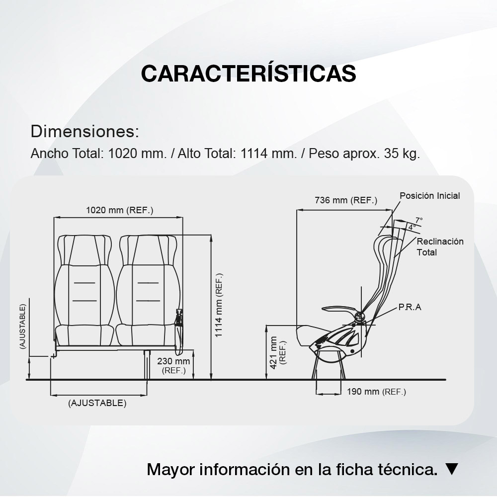 Diagrama Asiento Cronos